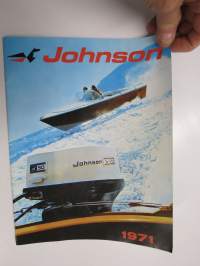 Johnson perämoottorit 1971 -myyntiesite