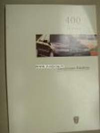 Rover 400 series -omistajan käsikirja