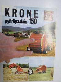 Krone pyöröpaalain 150 -myyntiesite