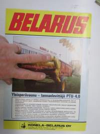 Belarus yleisperävaunu - lannanlevittäjä PTU-4,0 -myyntiesite