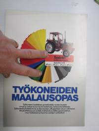 Sadolin työkoneiden maalausopas -myyntiesite