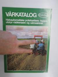 Underhaug  halvautomatiske potetsettere... perunakoneet -myyntiesite, tanskankielinen