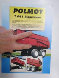 Polmot T 041 kippivaunu -myyntiesite