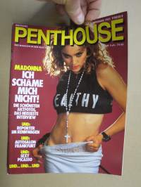 Deutsches Penthouse 1985 nr 9 September, Madonna -adult graphics magazine / aikuisviihdelehti