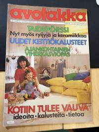 Avotakka 1983 nr 2,  Koti kahdelle Ullanlinnassa, Anneli ja Seppo Lindblomin talo, katso sisällysluettelo.