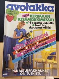 Avotakka 1983 nr 7, Vanhan huvilan aurinkoinen kesä - Talludden, Tammisaaari , Meidän mökkimme Kerimaalla, katso sisällysluettelo.
