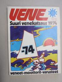Vene 1974 nr 2 - suuri venekatsausnumero, Veneet - moottorit - varusteet