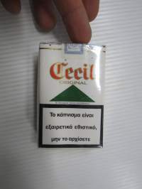 Cecil -kreikkalainen tupakka-aski