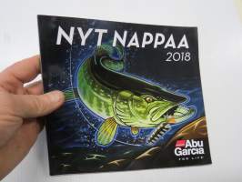 Nyt nappaa (ABU Garcia) 2018 -kalastustarvikeluettelo