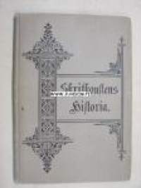 Skrifkonstens historia och utveckling från äldsta till senaste tid -kirjoitustaidon historia