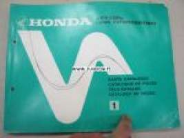 Honda VFR750Fd parts catalog -varaosaluettelo 1983