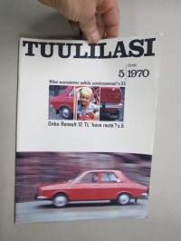 Tuulilasi 1970 nr 5 -mm. Renault 12 se ranskalainen, Törmätkää turvallisesti: Ilmapussit ja törmäyspinta nyt tutkimuksen kohteena, Suuntana Novgorod -