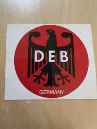 DEB germany -tarra  / sticker