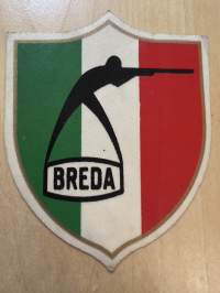 Breda -tarra  / sticker