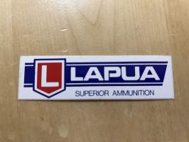 Lapua superior ammunition -tarra  / sticker