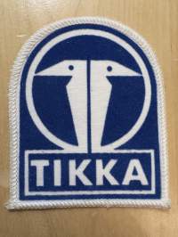 Tikka -kangasmerkki - / badge