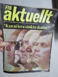FIB aktuellt 1968 nr 37 -ruotsalainen miestenlehti