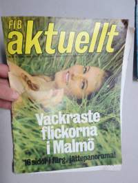 FIB aktuellt 1968 nr 42 -ruotsalainen miestenlehti