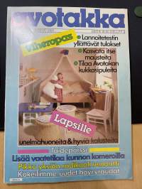 Avotakka 1985 nr 2, Lauri Reitzin kotitalo, Maija ja Mikko Rysä - kotitalo Espoossa, Soila Lehtosen hellahuone, katso sisällysluettelo.