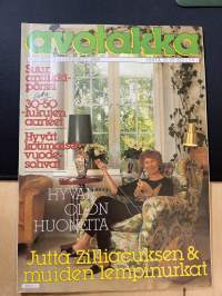 Avotakka 1985 nr 11, Sinebrychoffin huvila, Mustavalkoinen Poutapääsky - Liisa ja Martti Väisänen, katso sisällysluettelo.