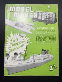 Model Maker -1955 October -pienoismallilehti