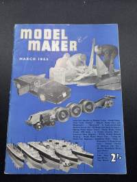 Model Maker -1955 March -pienoismallilehti