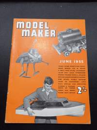 Model Maker -1955 June -pienoismallilehti
