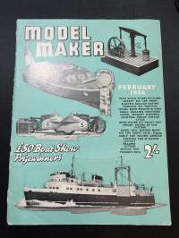 Model Maker -1956 February -pienoismallilehti