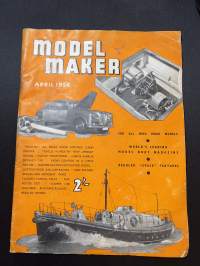Model Maker -1956 April -pienoismallilehti