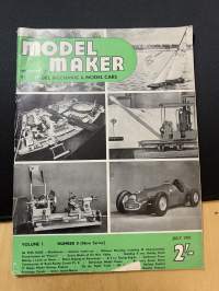 Model Maker -1951 July -pienoismallilehti
