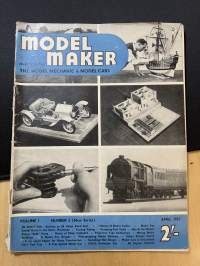 Model Maker -1951 April -pienoismallilehti