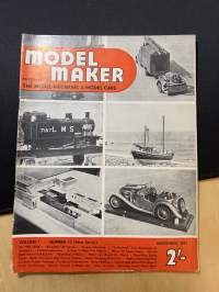 Model Maker -1951 November -pienoismallilehti