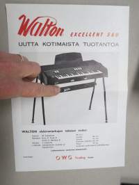 Walton Excellent 560 elektroniurku / sähköharmooni -myyntiesite