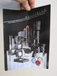 Hasselblad - The System, camerasystem -brochure in english / kameraesite