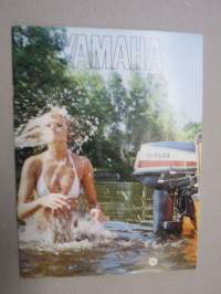 Yamaha 1977 perämoottorit -myyntiesite / outboards brochure
