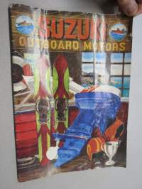Suzuki Outboard Motors perämoottorit -myyntiesite ruotsiksi / outboards brochure in swedish