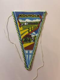 Kouvola -matkailuviiri, pikkukoko / souvenier pennant