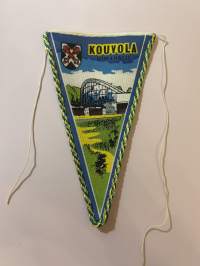 Kouvola uimahalli -matkailuviiri, pikkukoko / souvenier pennant