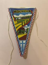 Kouvola -matkailuviiri, pikkukoko / souvenier pennant