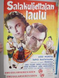 Salakuljettajan laulu -elokuvajuliste