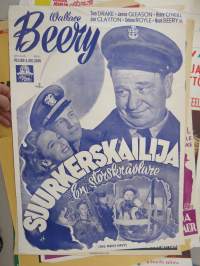 Suurkerskailija / En storskävlare -elokuvajuliste, Wallace Beery