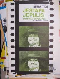 Herra Huu -Jestapa jepulis - penikat sipuliks -elokuvajuliste, pääosassa Mauri Antero Numminen (M.A. Numminen) -movie poster