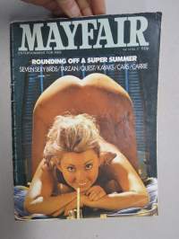 Mayfair vol 10 nr 9 1975 September -aikuisviihdelehti / adult graphics magazine