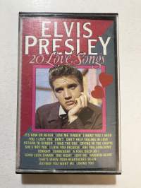 Elvis Presley - 20 Love songs  -C-kasetti / C-cassette