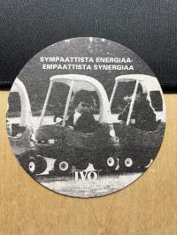 Sympaattista energiaa empaattista synergiaa -lasinalunen / coaster