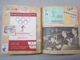 Elettyä ja koettua vv. 1951-53 -turkulaisen virkanaisen elämää leikekirjan muodossa, erilaisten tapahtumien ohjelmia, pääsylippuja, matkalippuja, ilmoituksia...