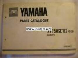 Yamaha XV750SE'82 (5G5) -luettelo