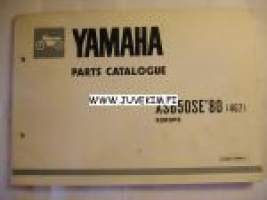 Yamaha XS650SE'80 (4G7) -luettelo