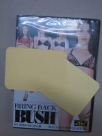 Bring back Bush -aikuisviihde DVD, käyttämätön