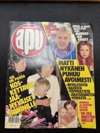 Apu 1991 nr 6, Irwin Goodman - hautajaiset, Matti Nykänen, Miss Suomi ehdokkaat